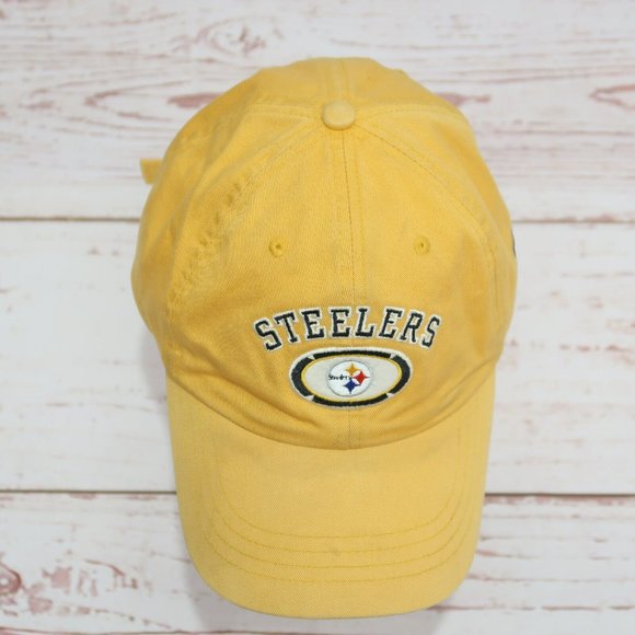 Pittsburgh Steelers Yellow Adjustable Hat - Picture 4 of 10